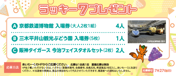 ラッキー7プレゼント